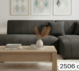 DF 2506 – SECTIONAL SOFA- BLACK