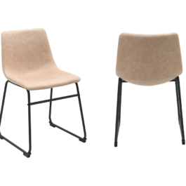 BR – CHAIRS SET OF 2 – VINTAGE BEIGE