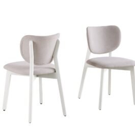 BR – CHAIR – SET OF 2 – CREAM