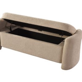 BR – STORAGE BENCH – BEIGE
