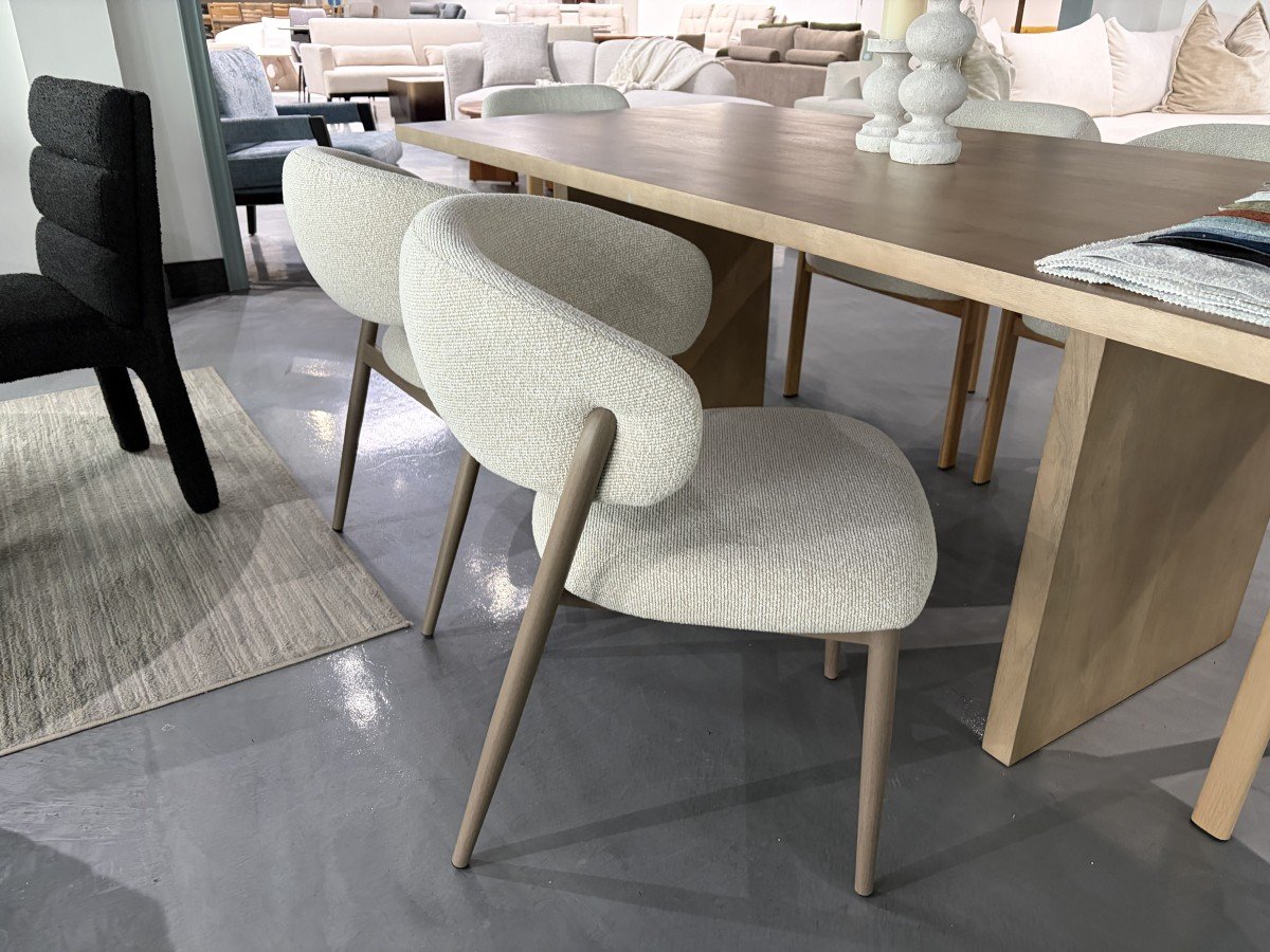 BR - CHAIR - SET OF 2 - TOBACCO/BEIGE - Image 4