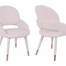 BR – CHAIR SET OF 2 – BEIGE
