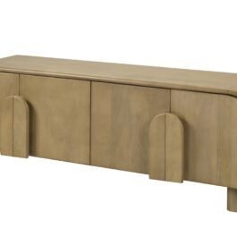 BR – 63” TV STAND – NATURAL OAK