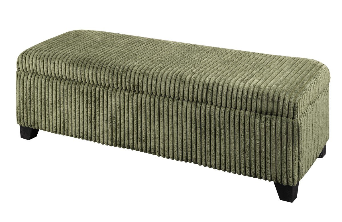 BR - STORAGE OTTOMAN - GREEN - Image 2