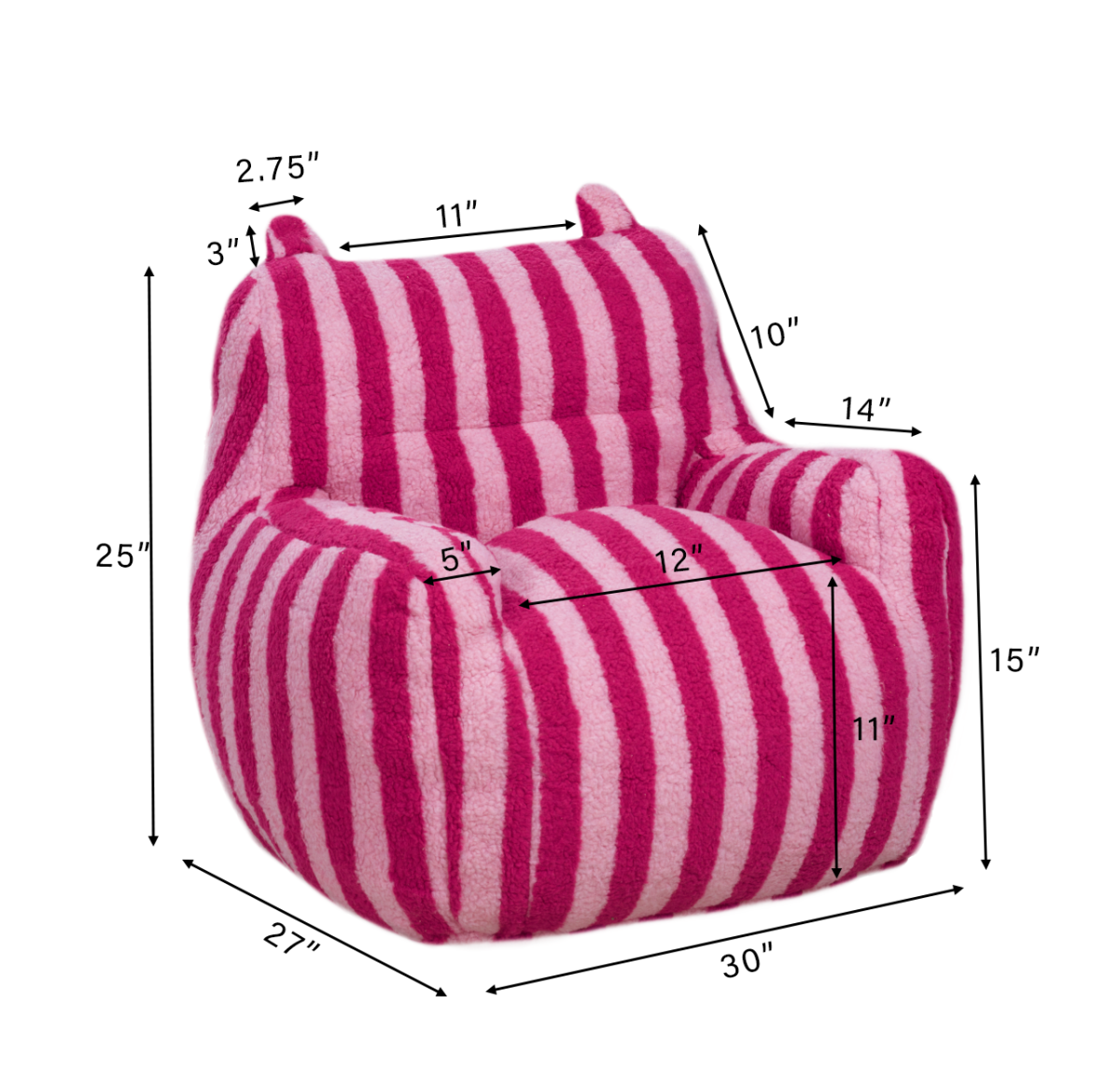 BR - KIDS' CHAIR - PINK - Image 2