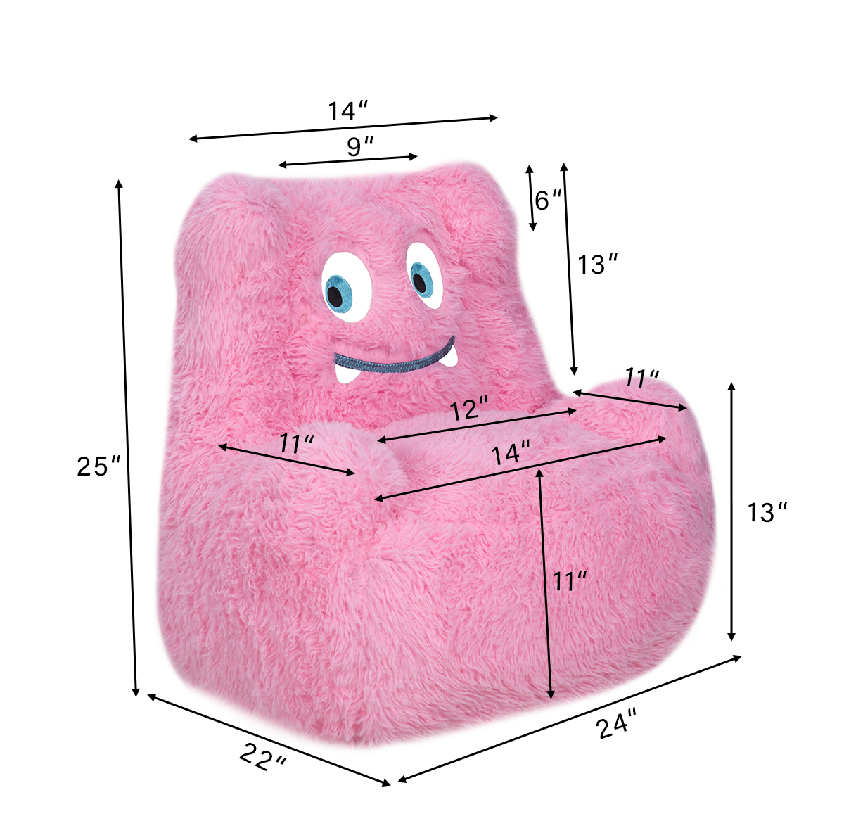 BR- KIDS' CHAIR - PINK - Image 2