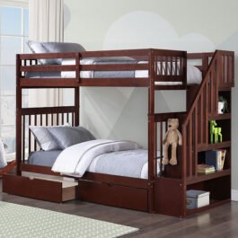 B-1845-S/S-BUNKBED-ESP-REVERSIBLE STAIRS